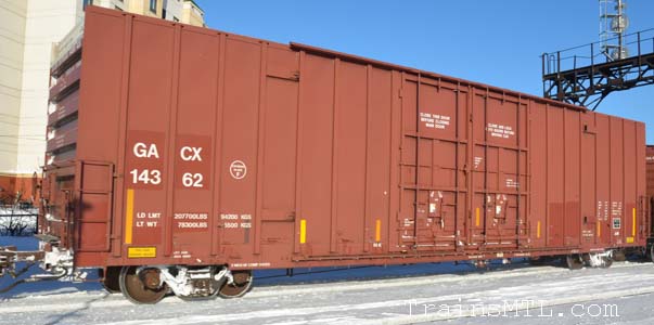 Car/wagon GACX14362 right side / coté droit